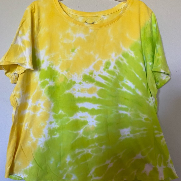 Bright and Vivid Tie Dye Women's T-Shirt Size 3XL - Picture 5 of 5